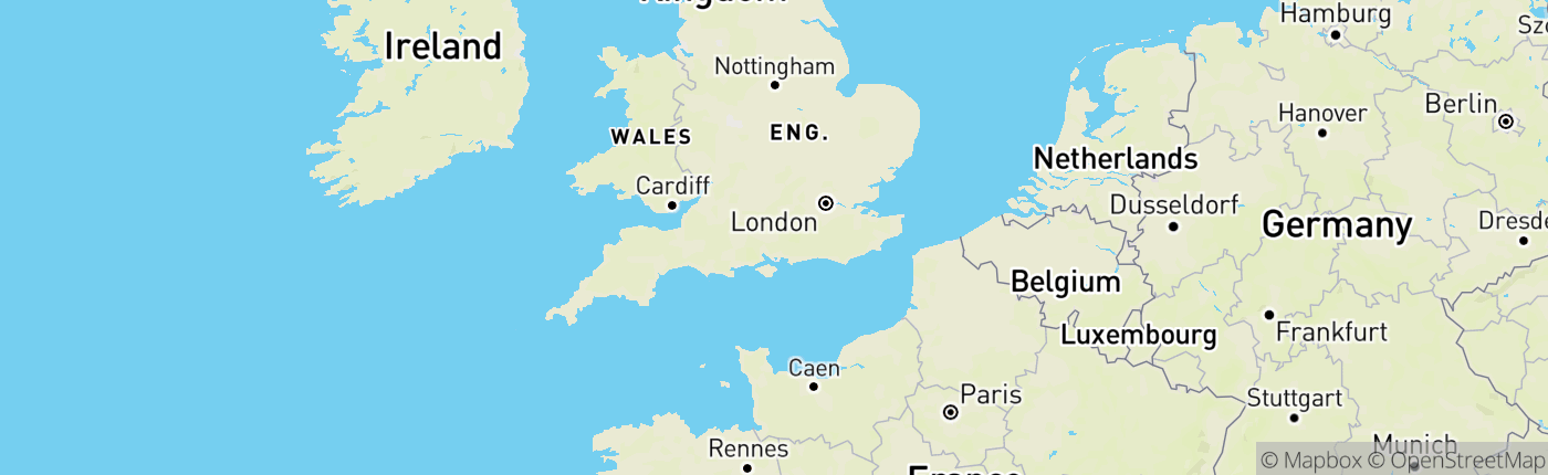 Mapa England, Spojené kráľovstvo