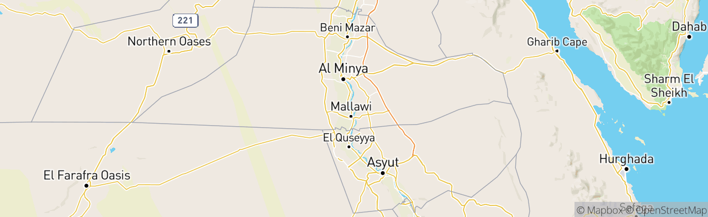 Mapa Egypt