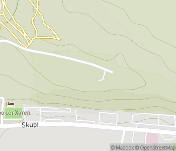 Mapa lokality Budova hydrometeorologickej služby v Skopje