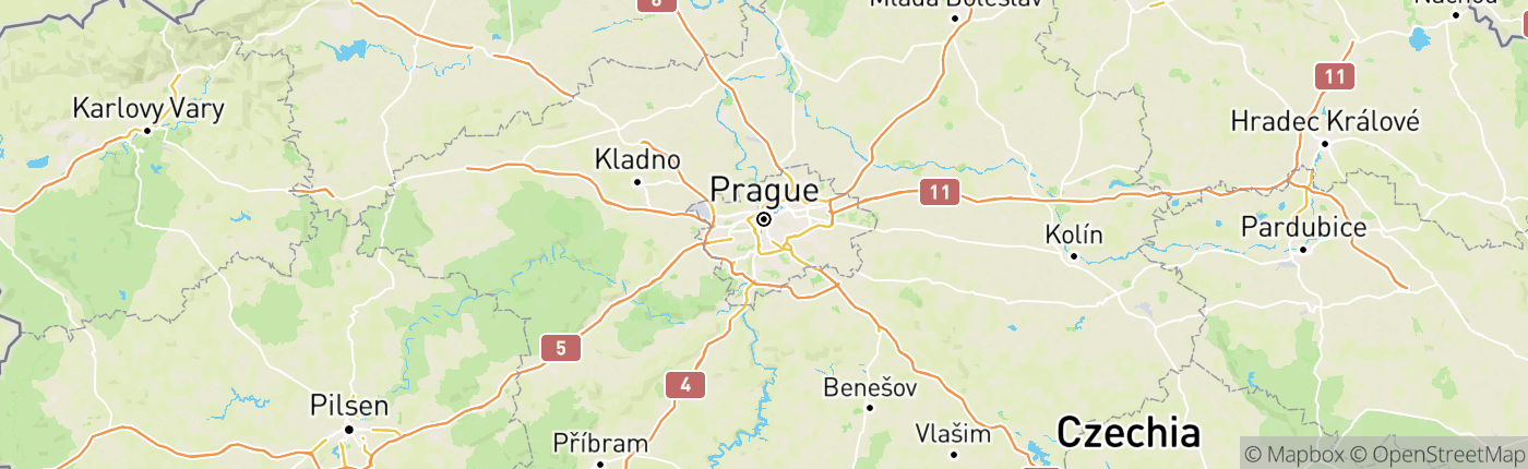 Mapa Česko