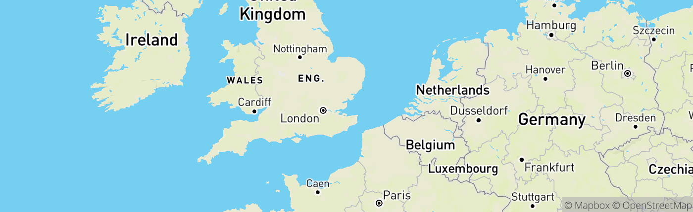 Mapa England, Spojené kráľovstvo