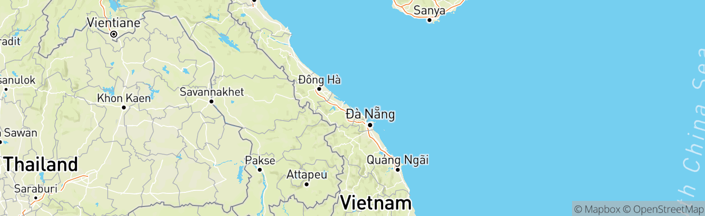 Mapa Vietnam