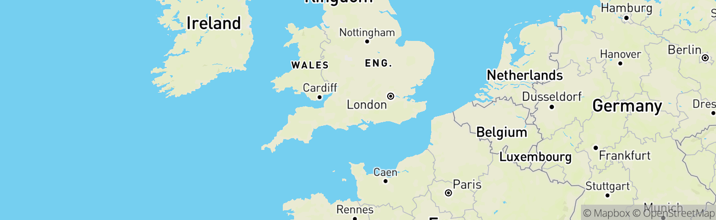 Mapa England, Spojené kráľovstvo