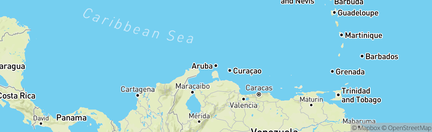 Mapa Aruba