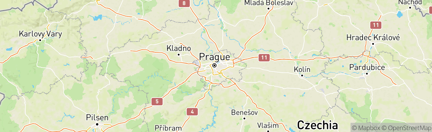 Mapa Česko