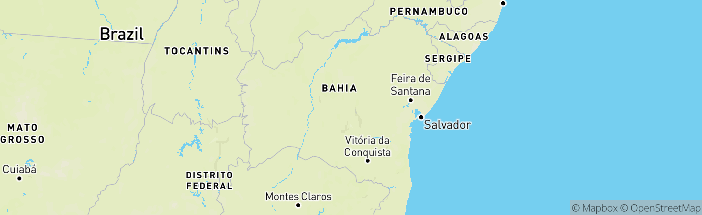 Mapa Brazília