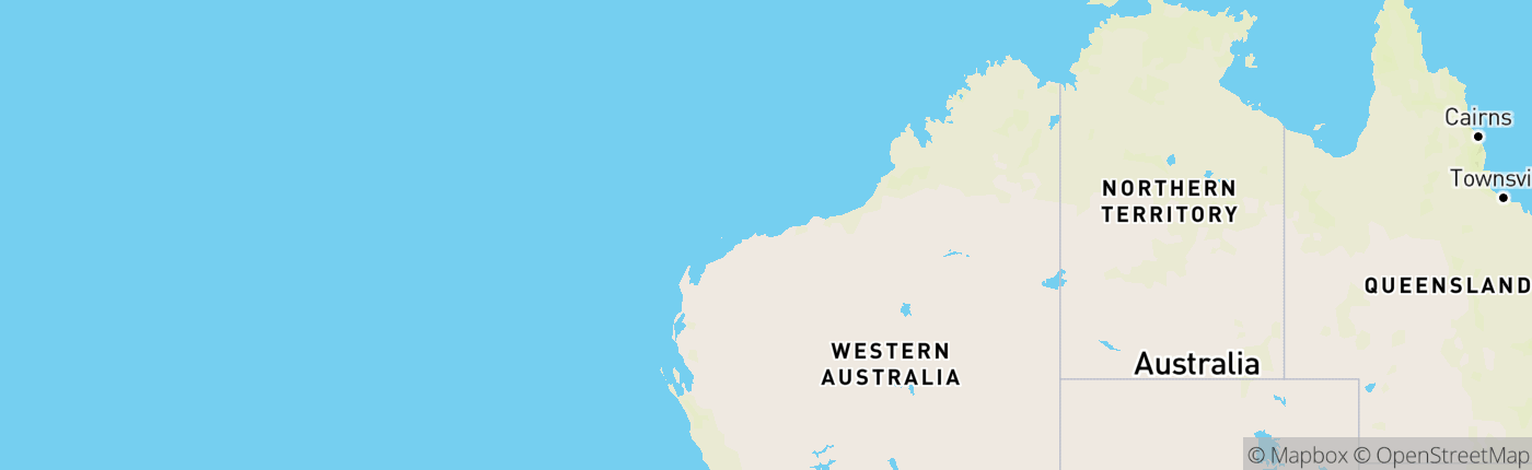 Mapa Austrália