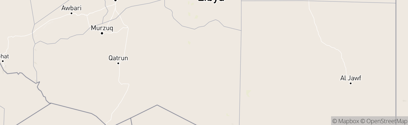 Mapa Líbya