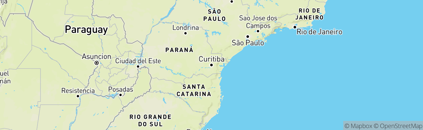 Mapa Brazília