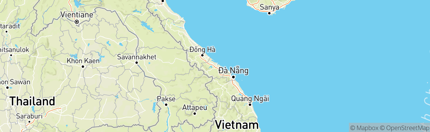 Mapa Vietnam