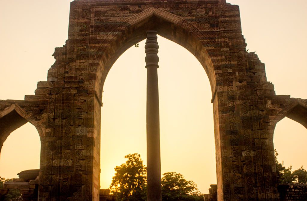 New Delhi: Nehrdzavejúci železný stĺp