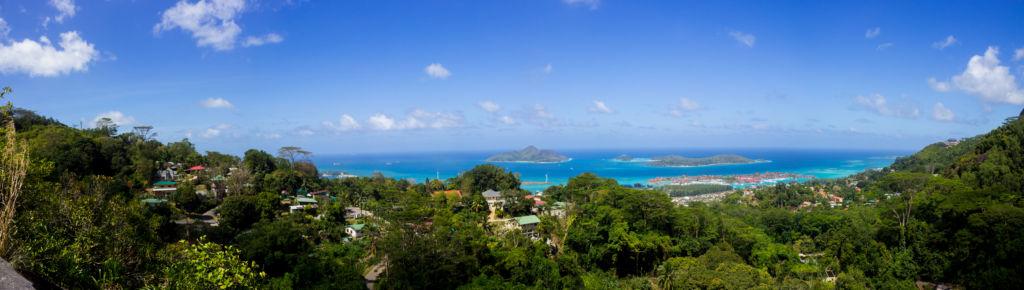 Seychelly: Panoramatický výhľad z vyhliadky