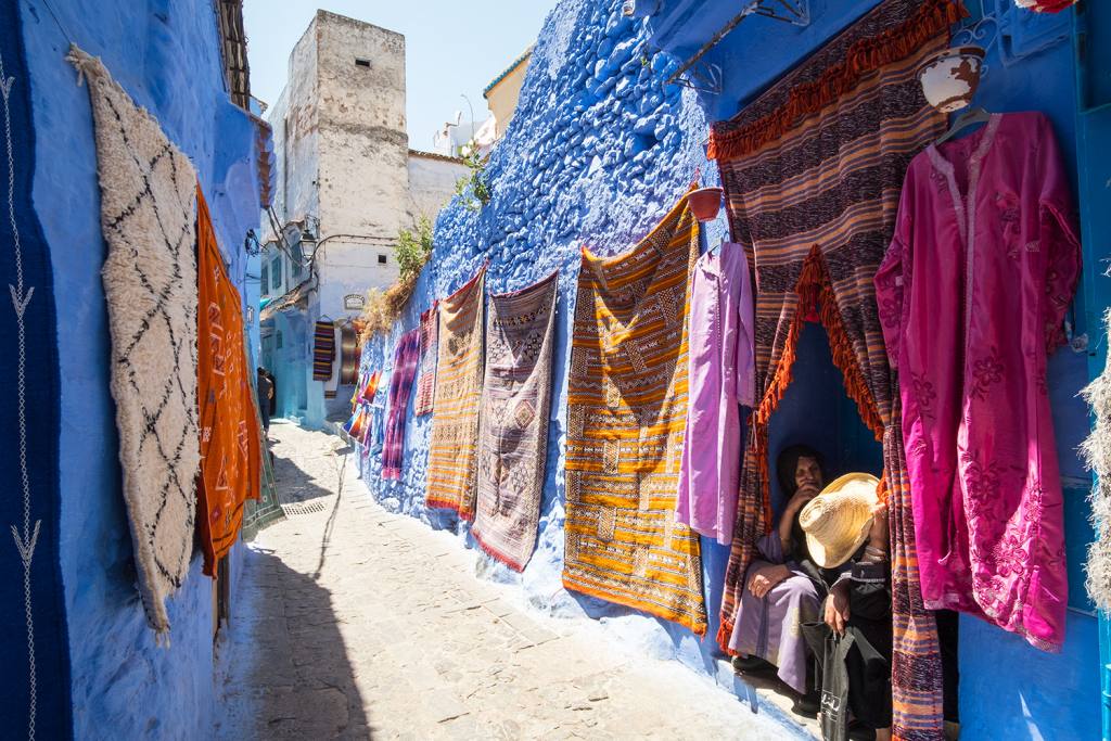 Modré mesto v Maroku