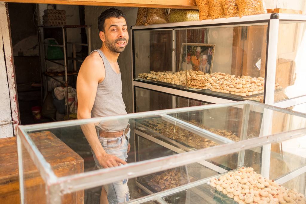 baker, Morocco, Medina, Fes