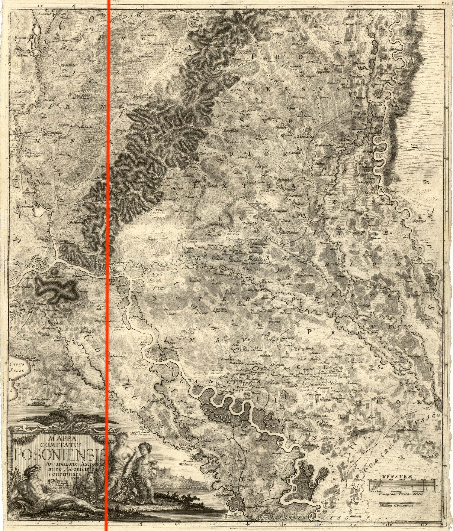 Mappa Comitatus Posoniensis