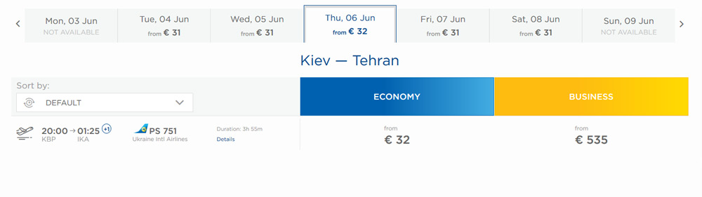 lacné letenky z Kyjeva