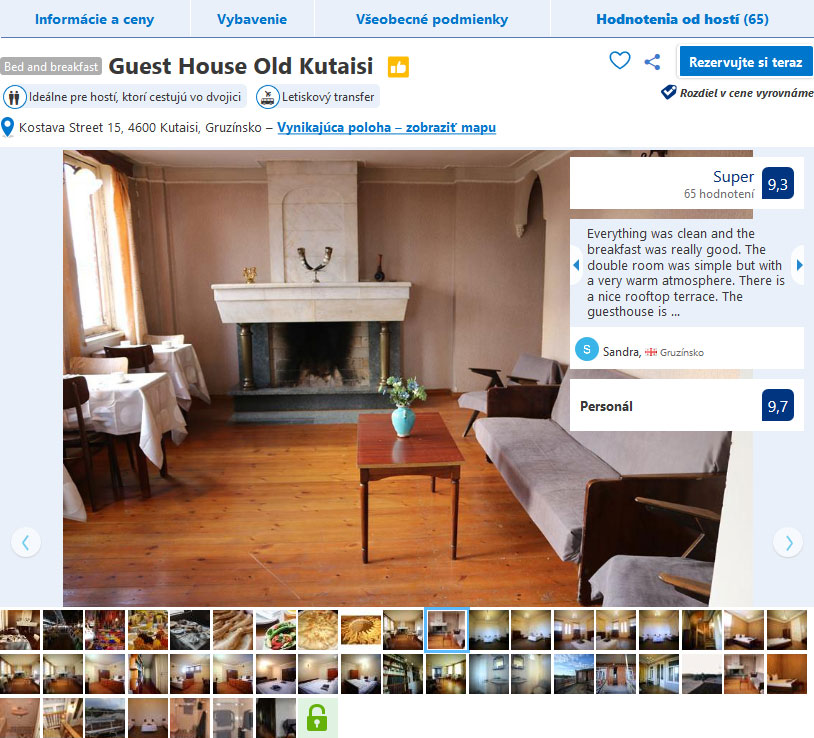 Guest House Old Kutaisi, booking.com