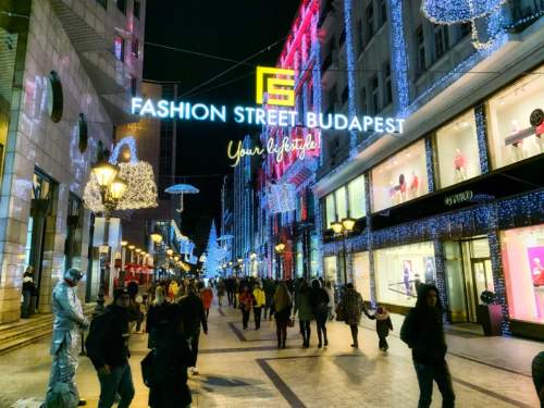 Fashion street Budapest