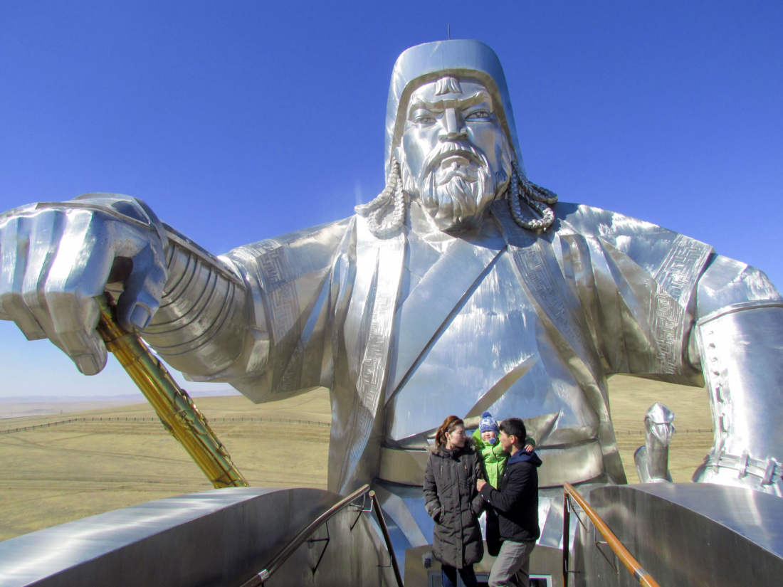 Socha, Džingischán, Mongolsko