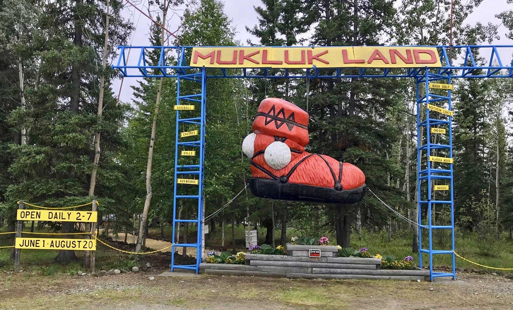 Mukluk Land, Aljaška, USA