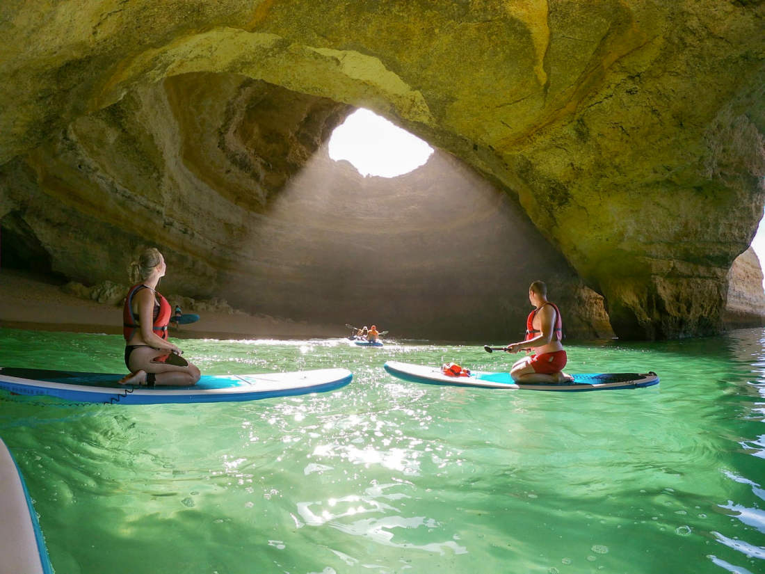 Benagilské jaskyne, Lagoa, Portugalsko