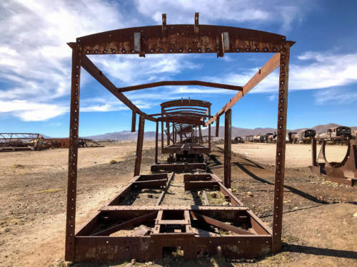 Cintorín vlakov, Bolívia