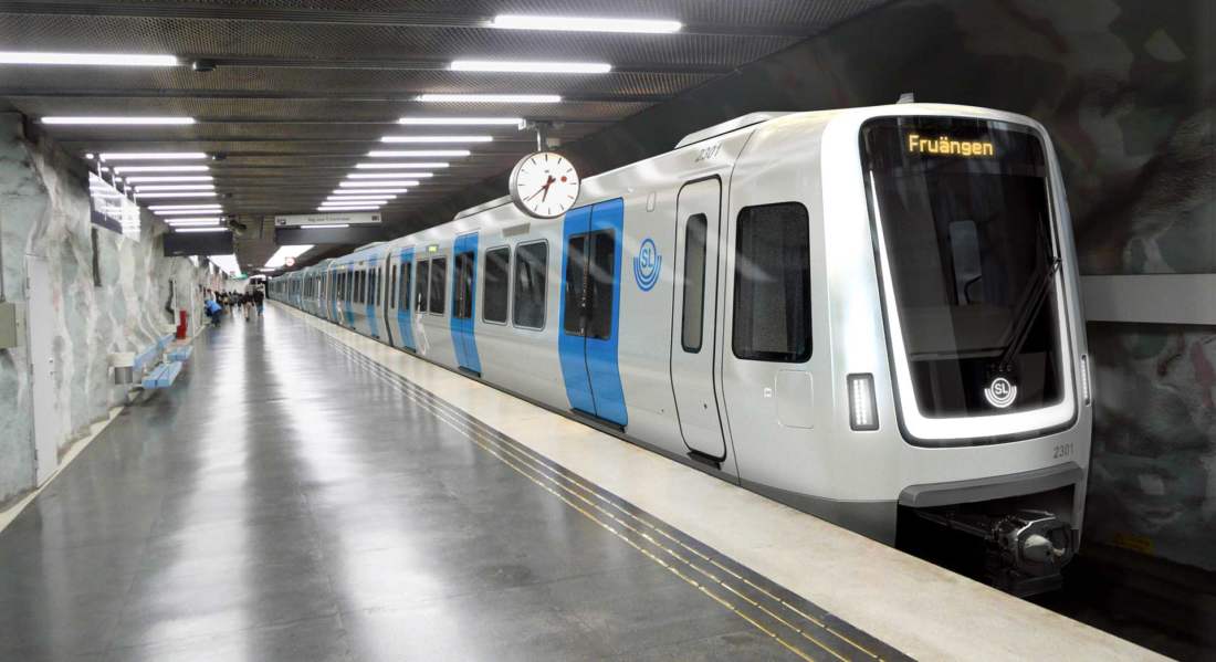 Metro, Stockholm, Švédsko