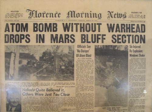 Atomova bomba, Mars bluff