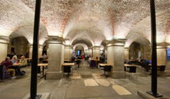 Cafe in Crypt, London