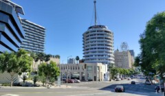 Morseovka na budove Capitol Records