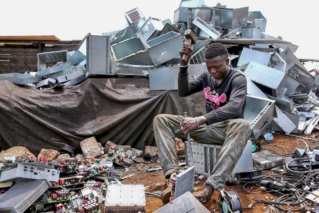 Elektronický odpad, Libéria