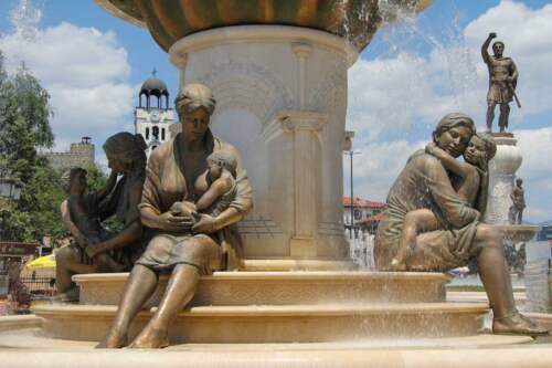 Statues Skopje