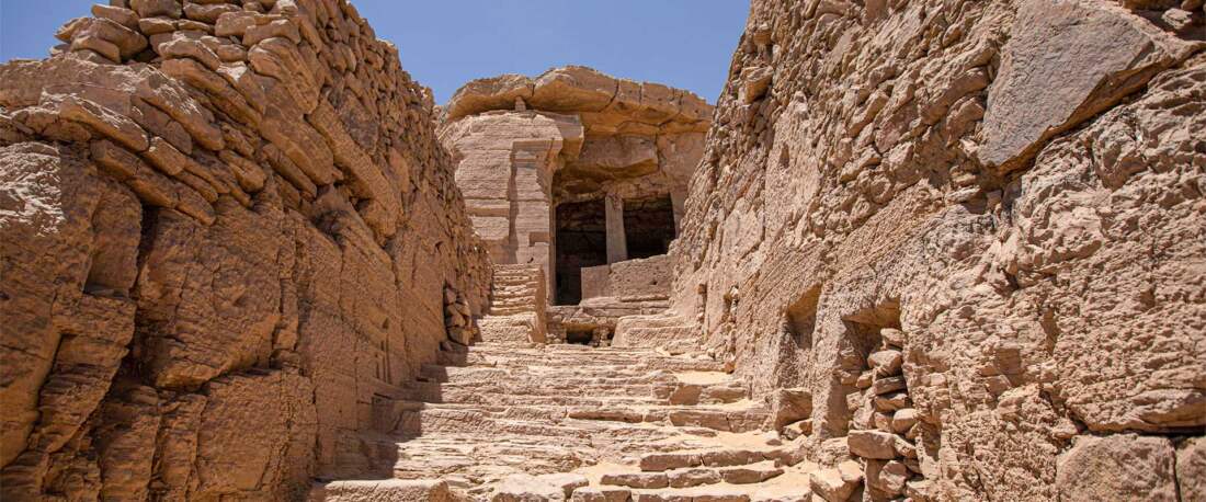 Tombs of the Nobles in Aswan