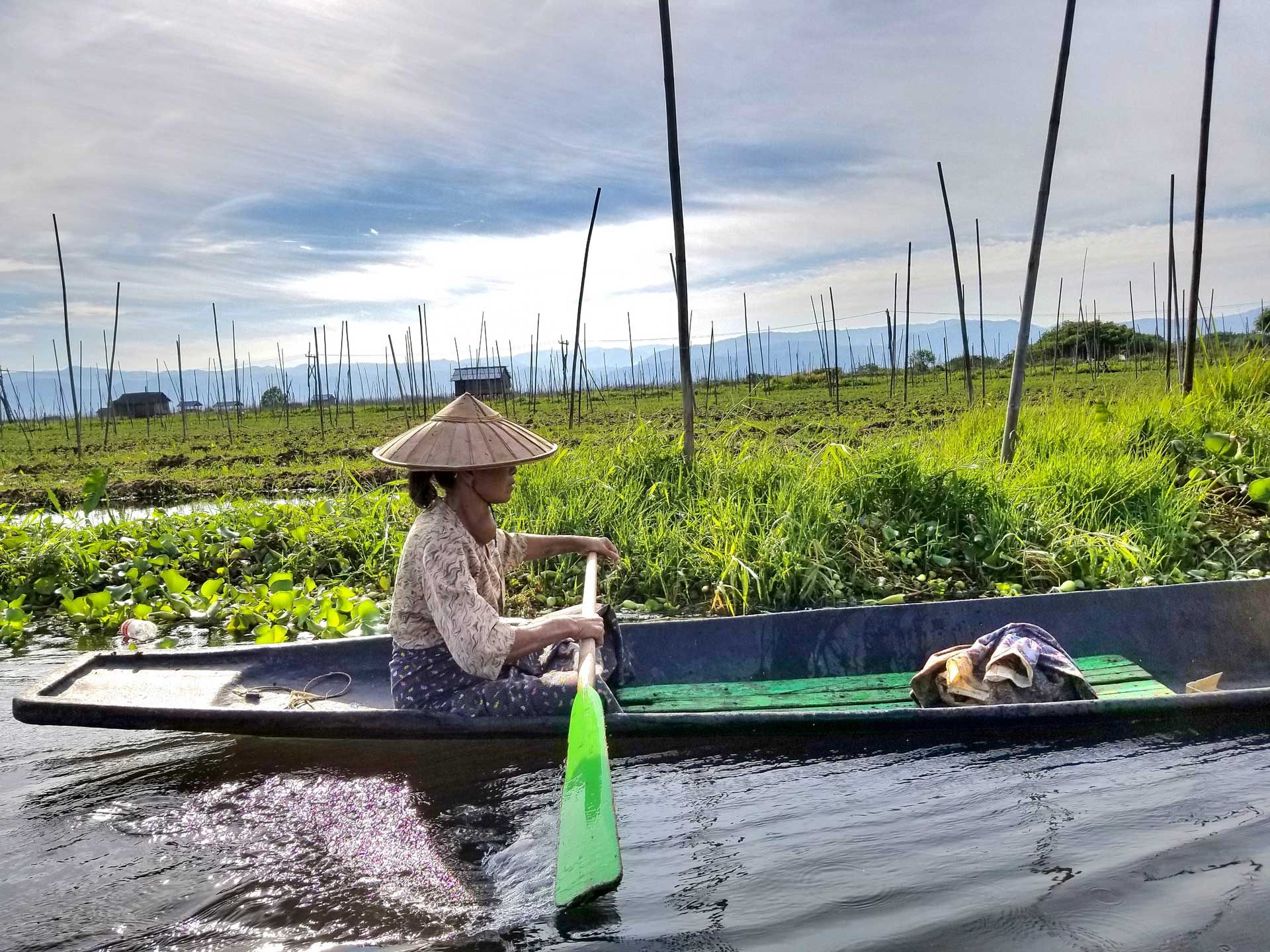 Floating Gardens of Inle Lake