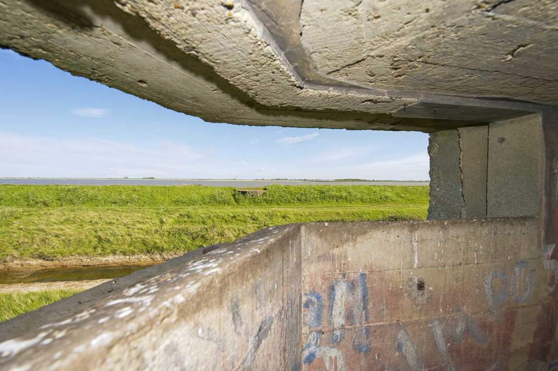 World War II Minefield Observation Tower and Pillbox