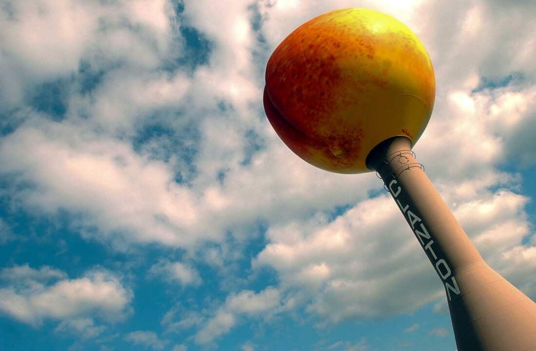 Big Peach Water Tower