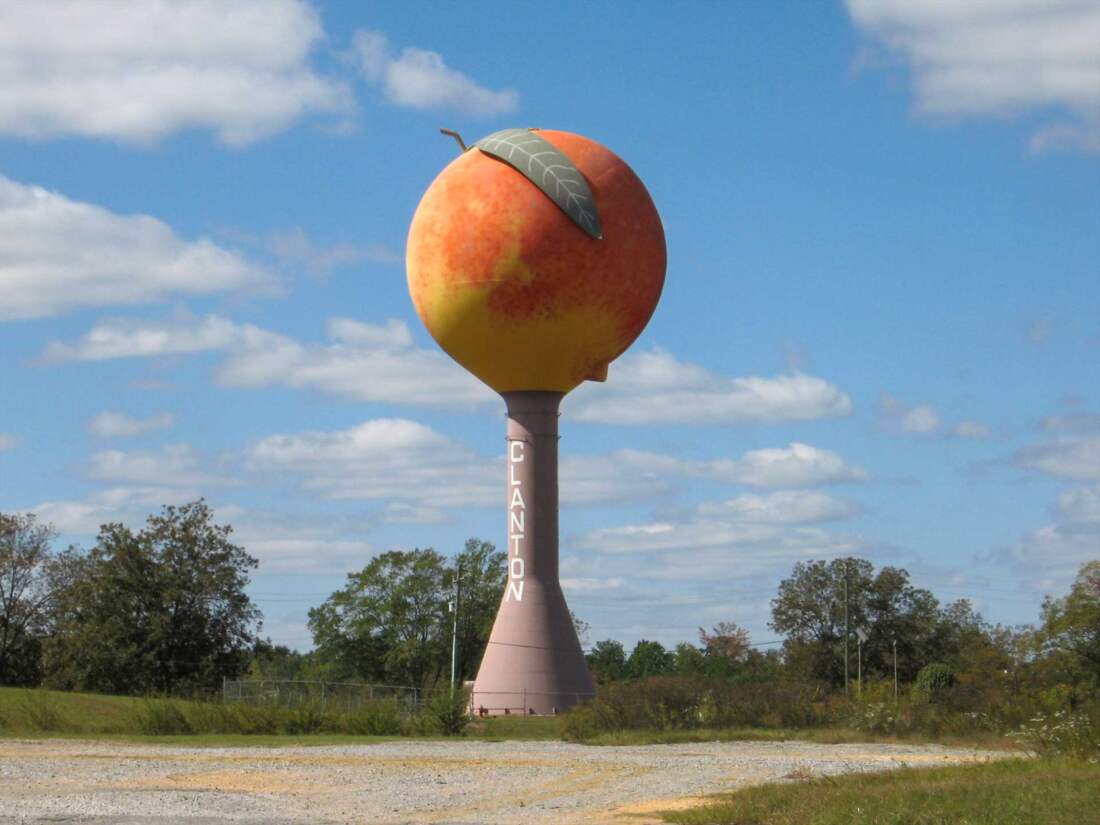 Big Peach Water Tower