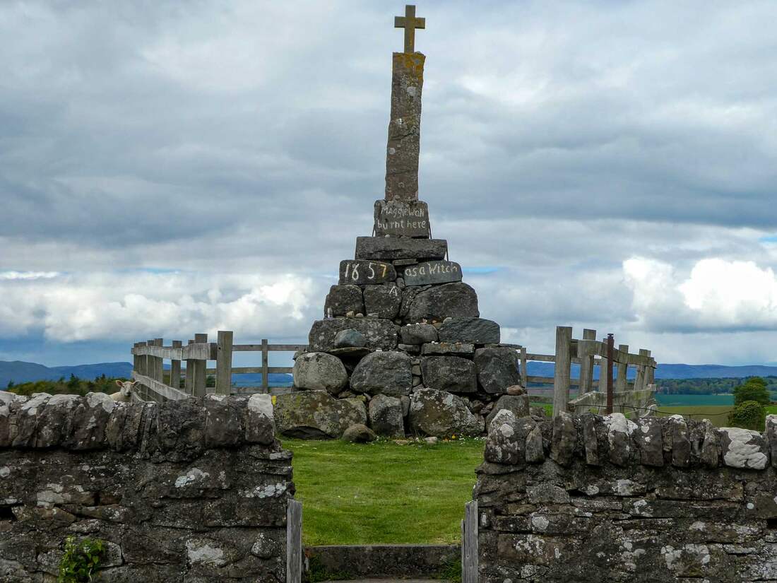 Maggie Wall Witch Monument