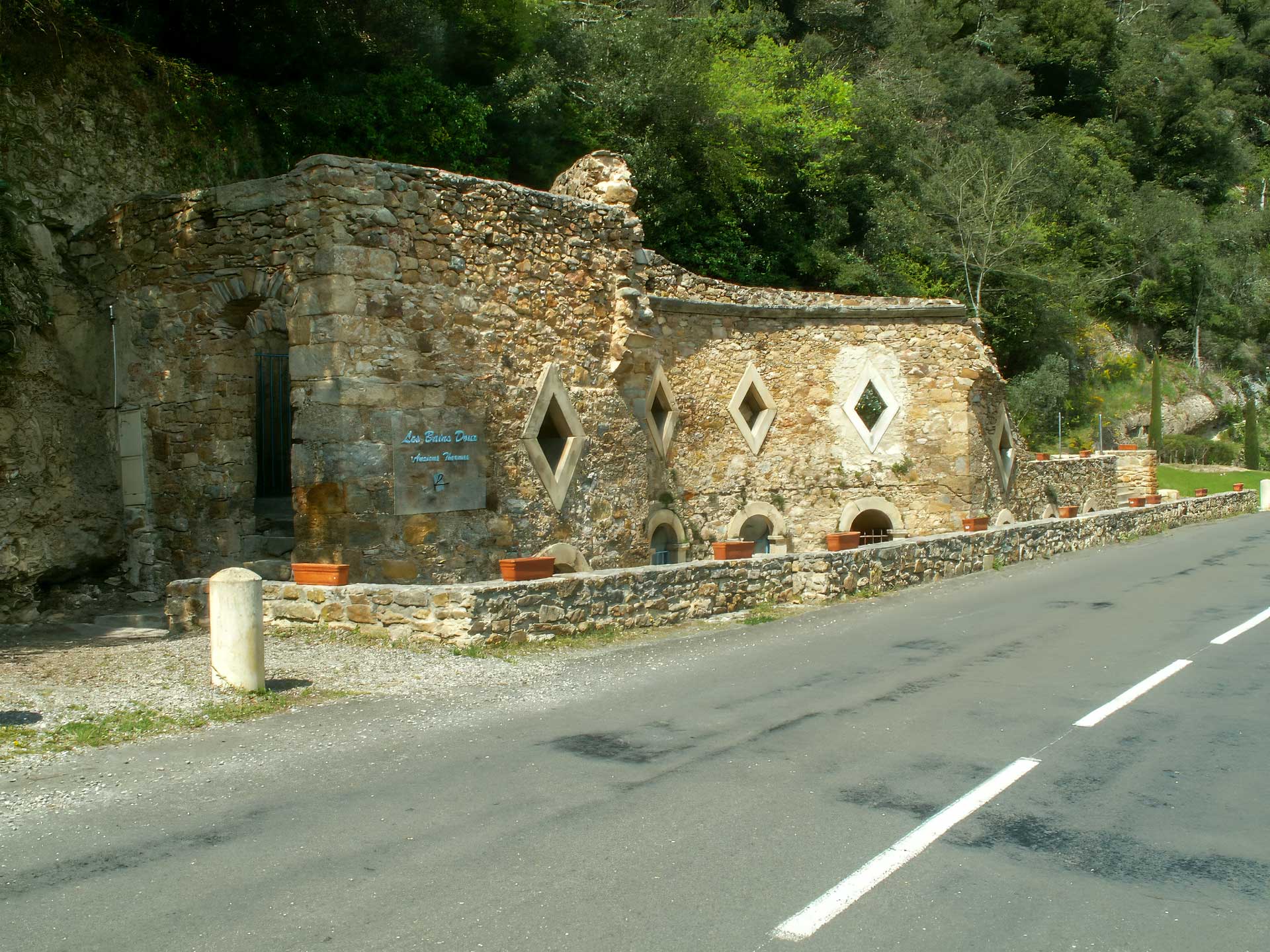 Thermes romains (La source des bains doux)