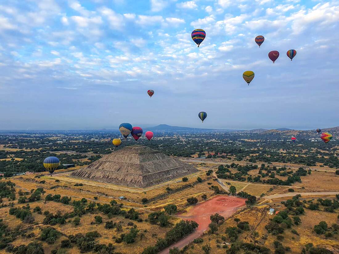 Pyramídy v Mexiku