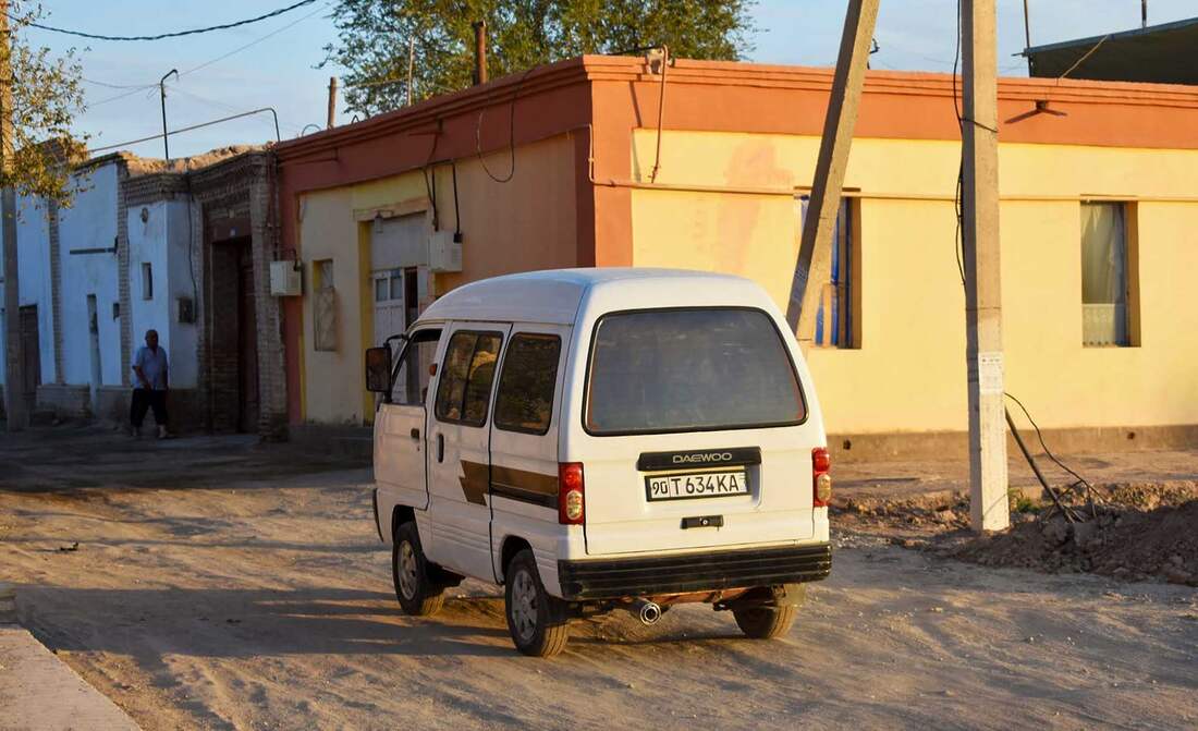 miniBus in Uzbekistan